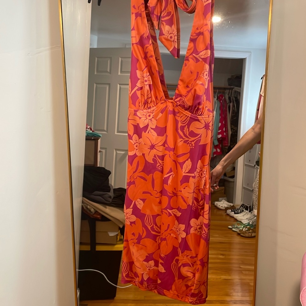 Summer halter dress